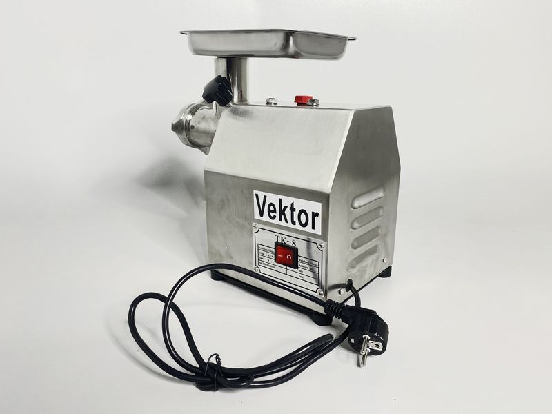 Промислова м'ясорубка Vektor TK-8 до 60 кг/год для ресторанів, для підприємств харчування (куттер) 160117 фото
