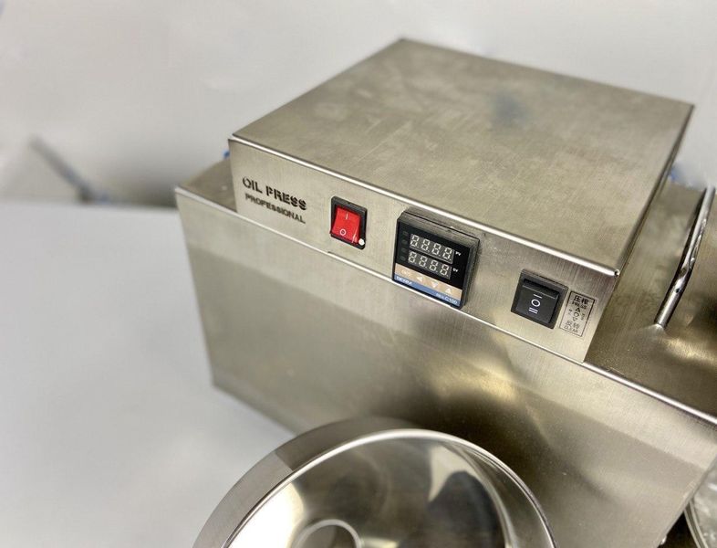 Маслопресс (пресс для масла) шнековый Dulong TN 1500W (10-15 л/час) с термостатом для холодного отжима масла 041207 фото